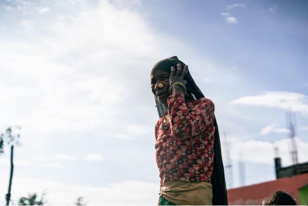 A woman from a rural community in Nepal.